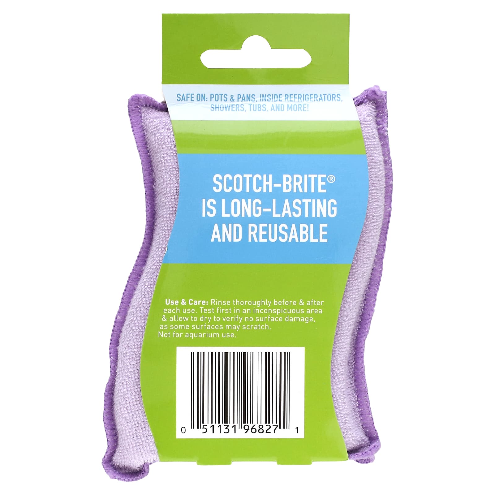 Scotch-Brite, Dobie, Stay Clean Scrubbers, 2 Scrubbers