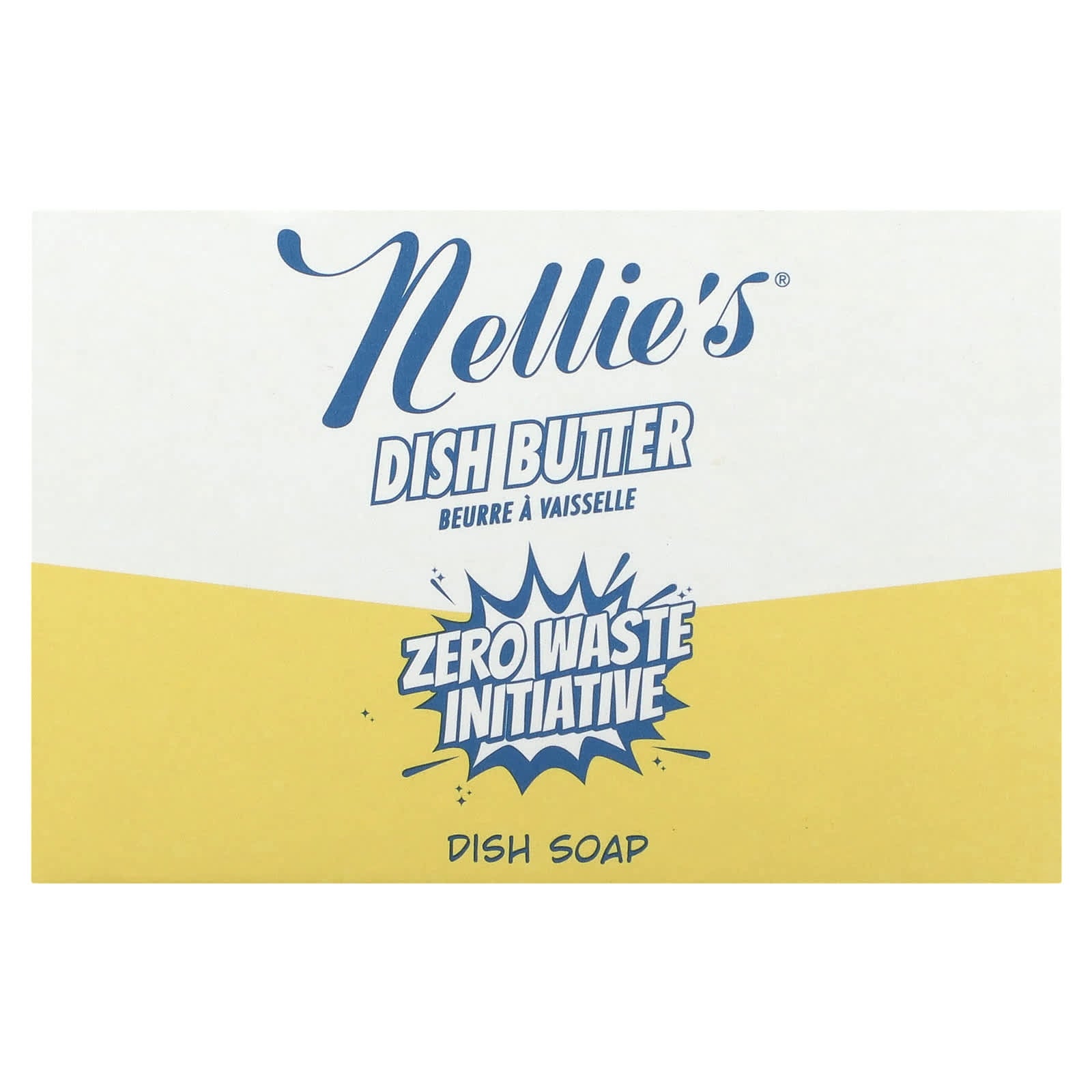 Nellie's, Dish Soap Refill, Dish Butter, 1 Bar