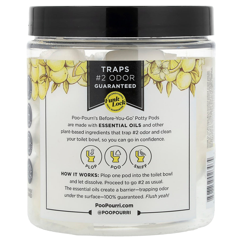 Poo-Pourri, Before-You-Go® Potty Pods, Original Citrus, 20 Pods, 8.1 oz (230 g)
