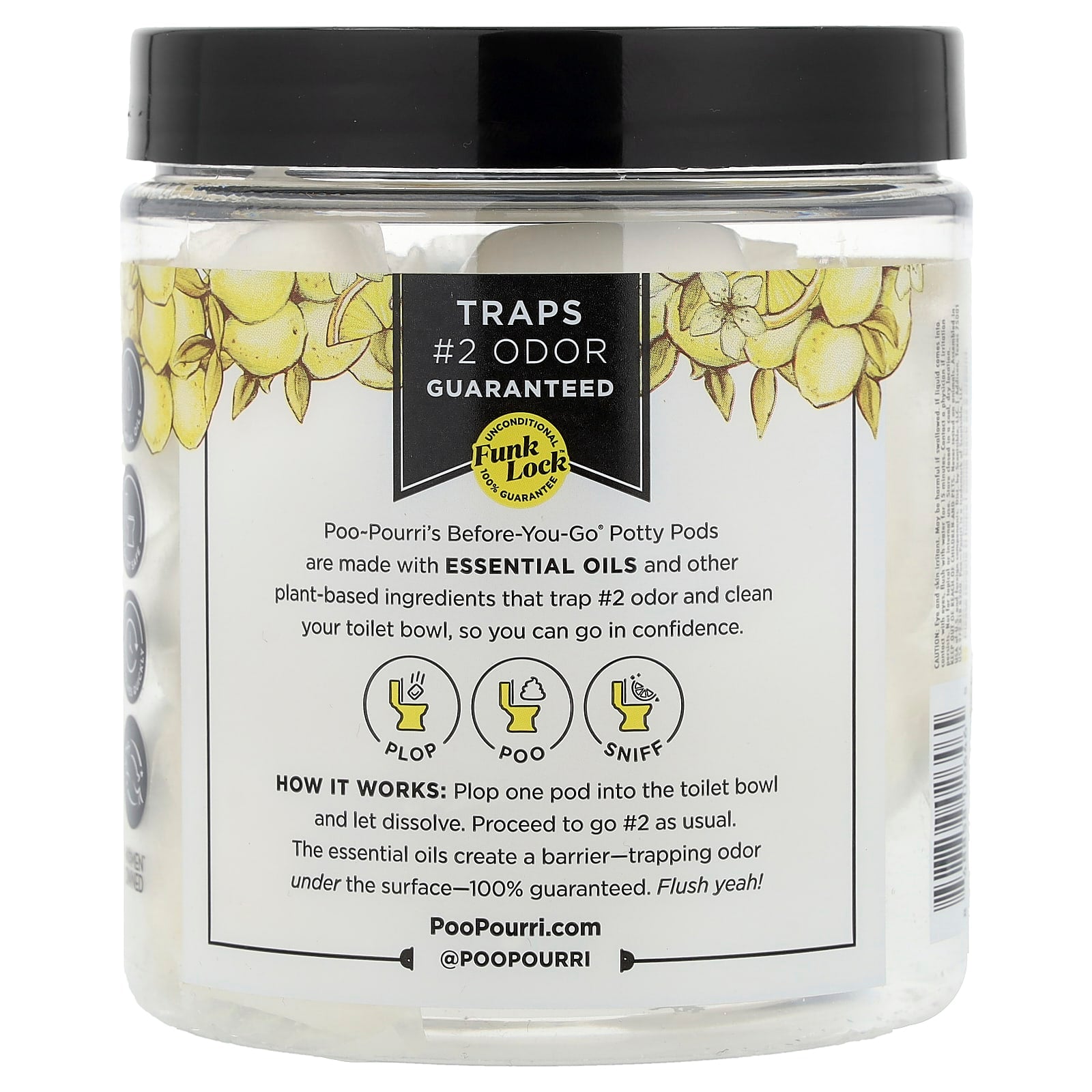 Poo-Pourri, Before-You-Go® Potty Pods, Original Citrus, 20 Pods, 8.1 oz (230 g)