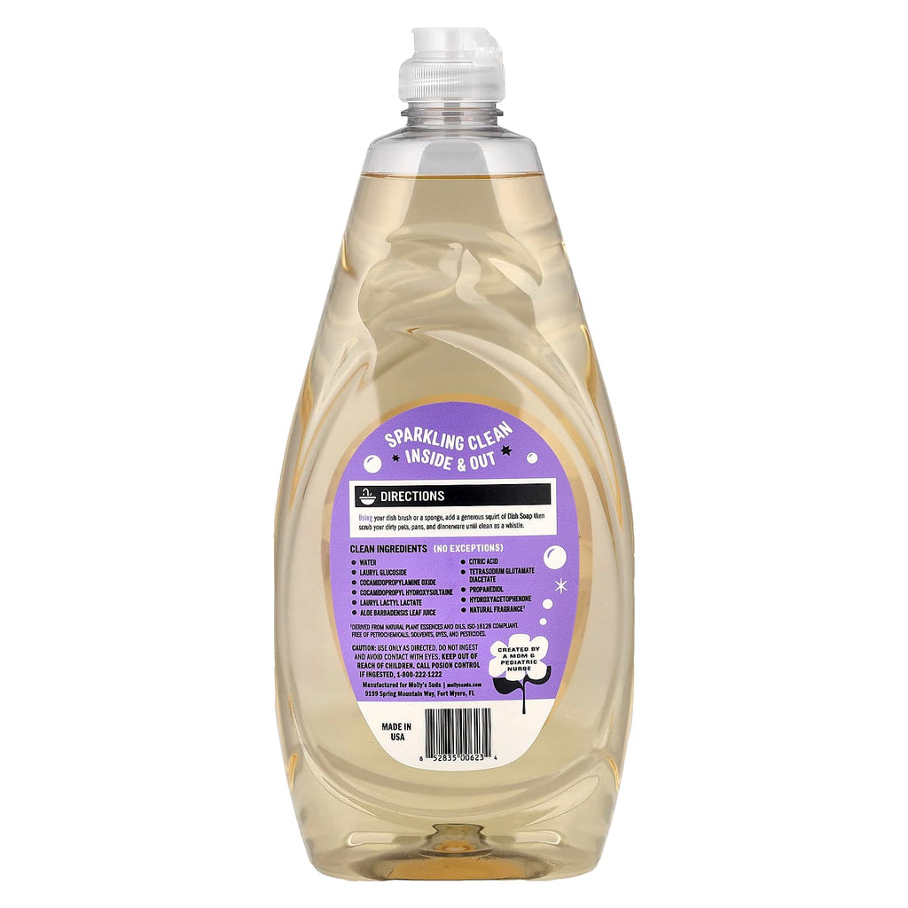 Molly's Suds, Dish Soap, Lavender, 24 fl oz