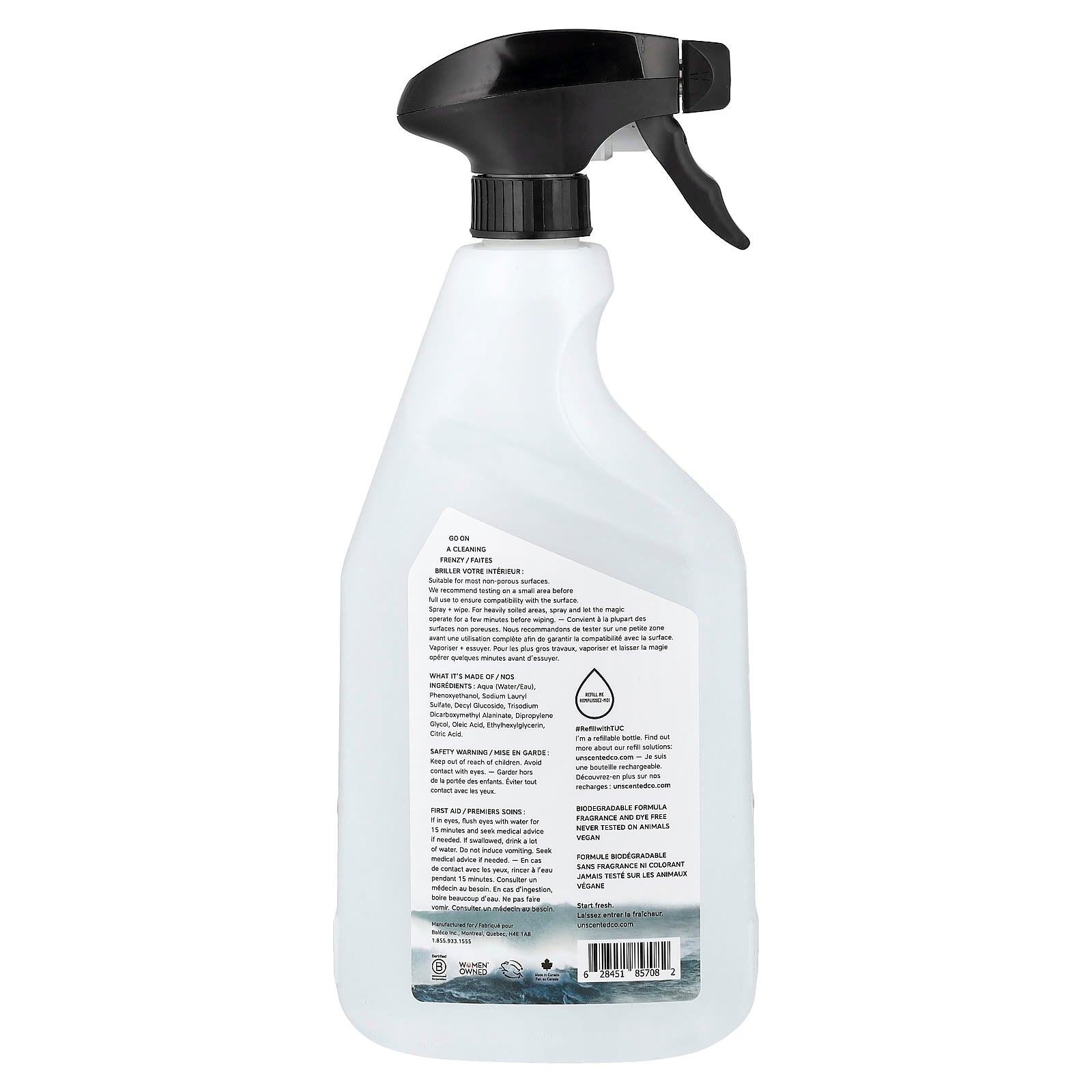 The Unscented Company, All Purpose Cleaner, 27 fl oz (800 ml)