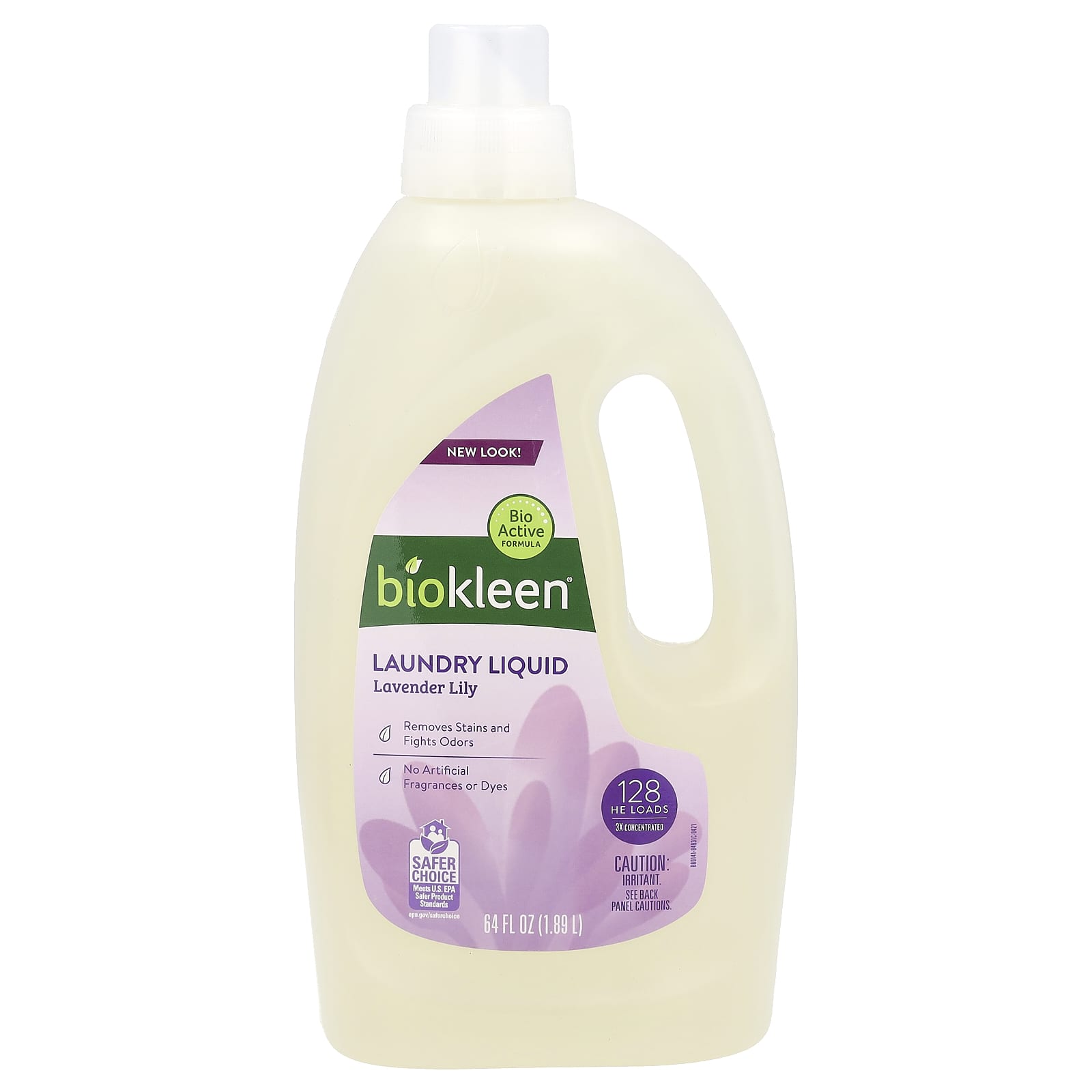 Biokleen, Laundry Liquid, Lavender Lily , 64 fl oz (1.89 L)