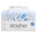 Stasher, Reusable Silicone Food Bag, Snack Size, Clear, 12 fl oz (355 ml)