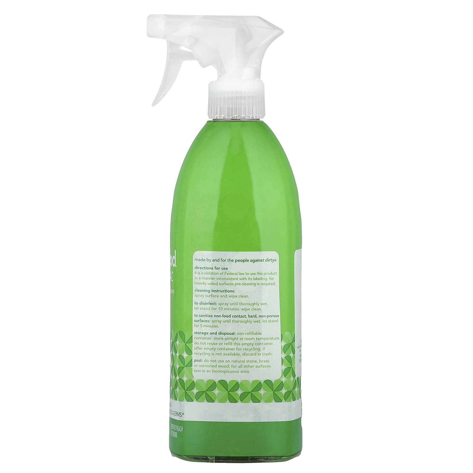 Method, AntiBac, All-Purpose Cleaner, Bamboo, 28 fl oz (828 ml)