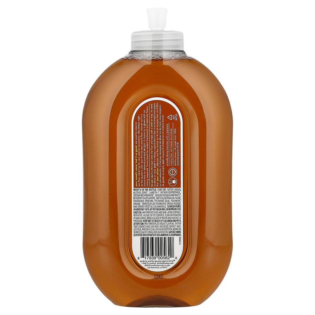 Method, Squirt + Mop, Wood Floor Cleaner, Almond, 25 fl oz (739 ml)