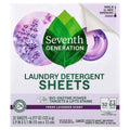 Seventh Generation, Laundry Detergent Sheets, Fresh Lavender, 32 Sheets, 4.317 oz (122.4 g)
