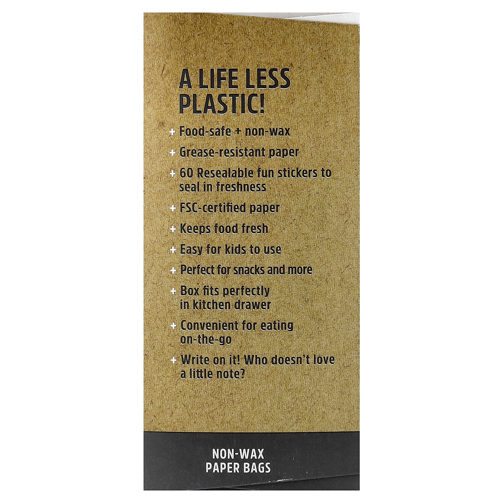 Lunchskins, Paper Snack Bags, Bears, 50 Bags