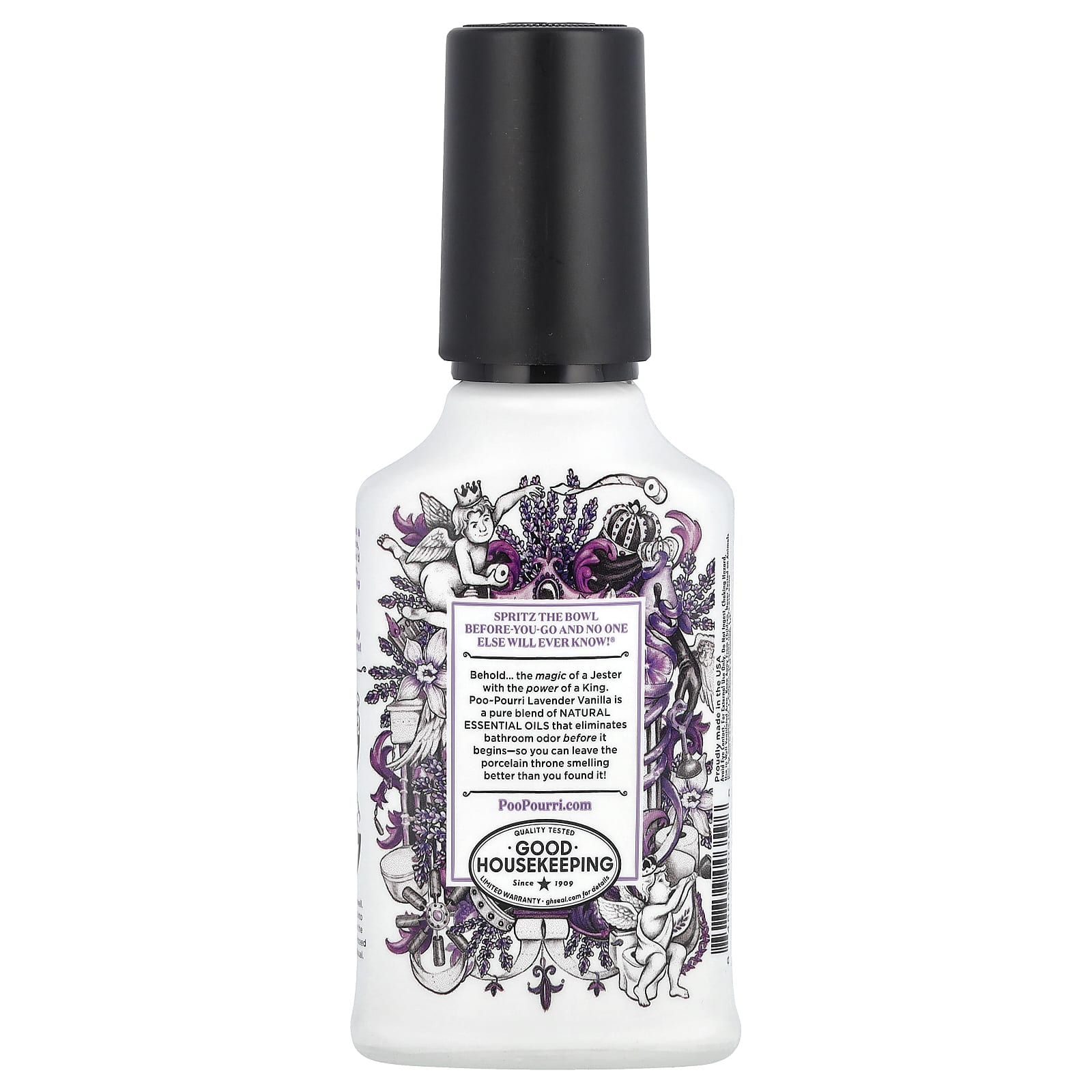 Poo-Pourri, Before-You-Go® Toilet Spray, Lavender Vanilla, 4 fl oz (118 ml)
