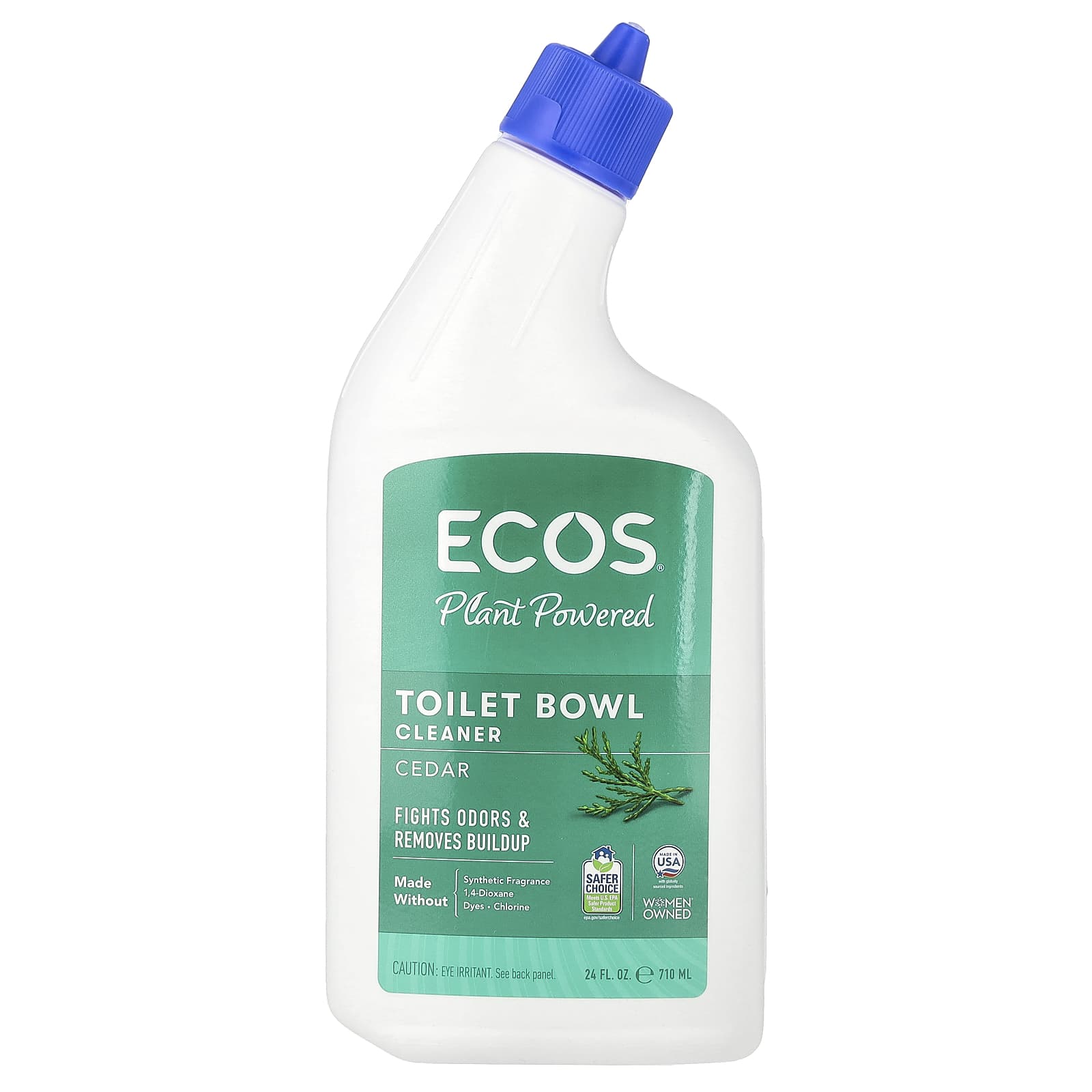 Earth Friendly Products, Ecos®, Toilet Bowl Cleaner, Cedar, 24 fl oz (710 ml)