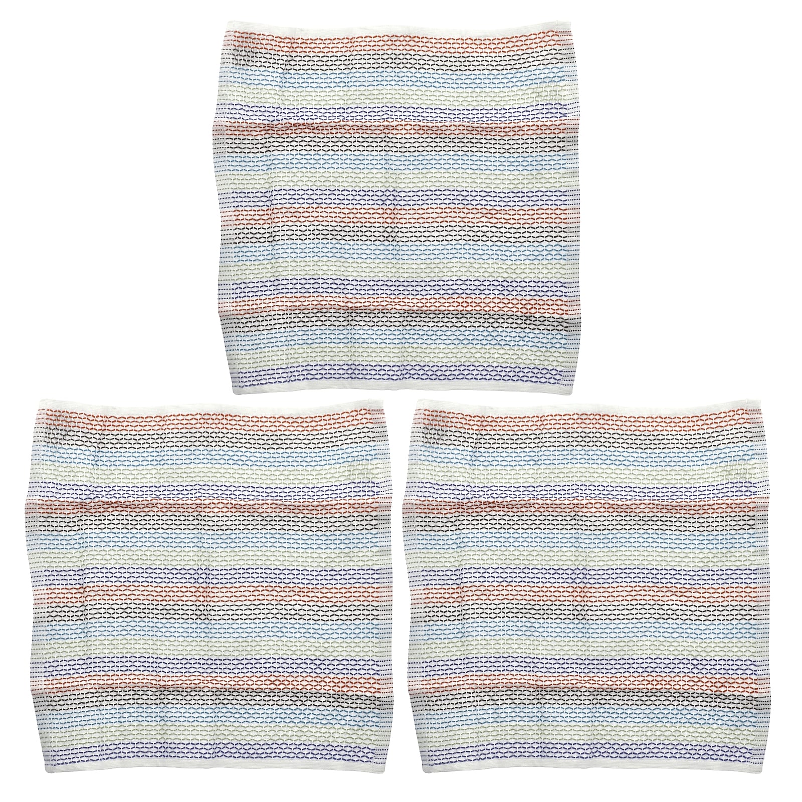 Full Circle, Tidy™ Dish Cloths, Multicolored, 3 Cloths