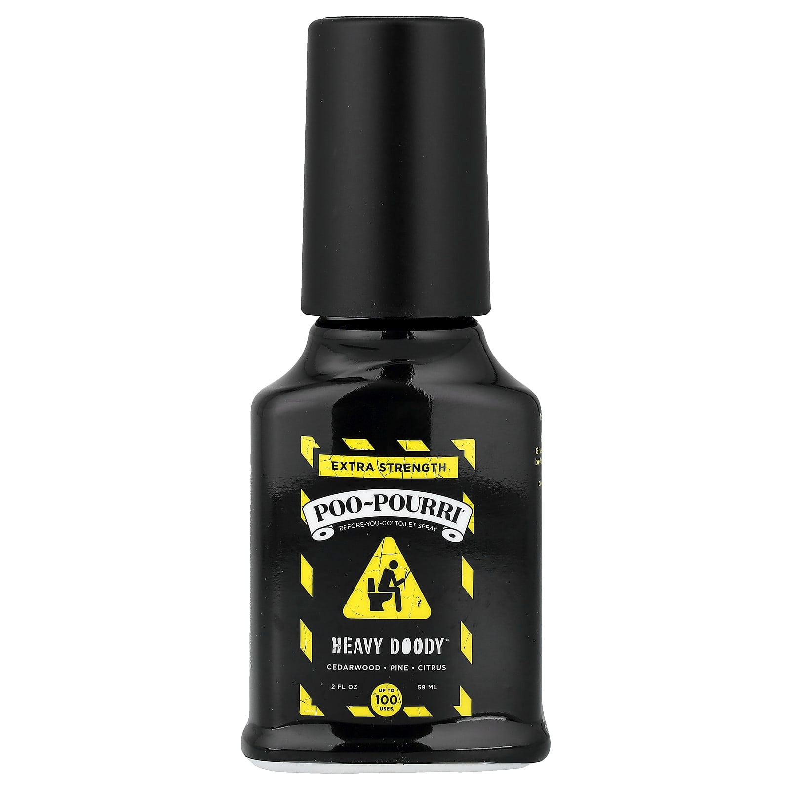 Poo-Pourri, Before-You-Go® Toilet Spray, Heavy Doody®, Cedarwood, Pine, Citrus, 2 fl oz (59 ml)