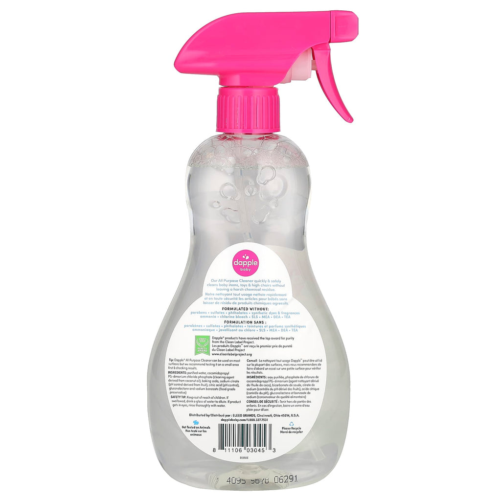 Dapple Baby, All Purpose Cleaner, Fragrance Free, 16.9 fl oz (500 ml)
