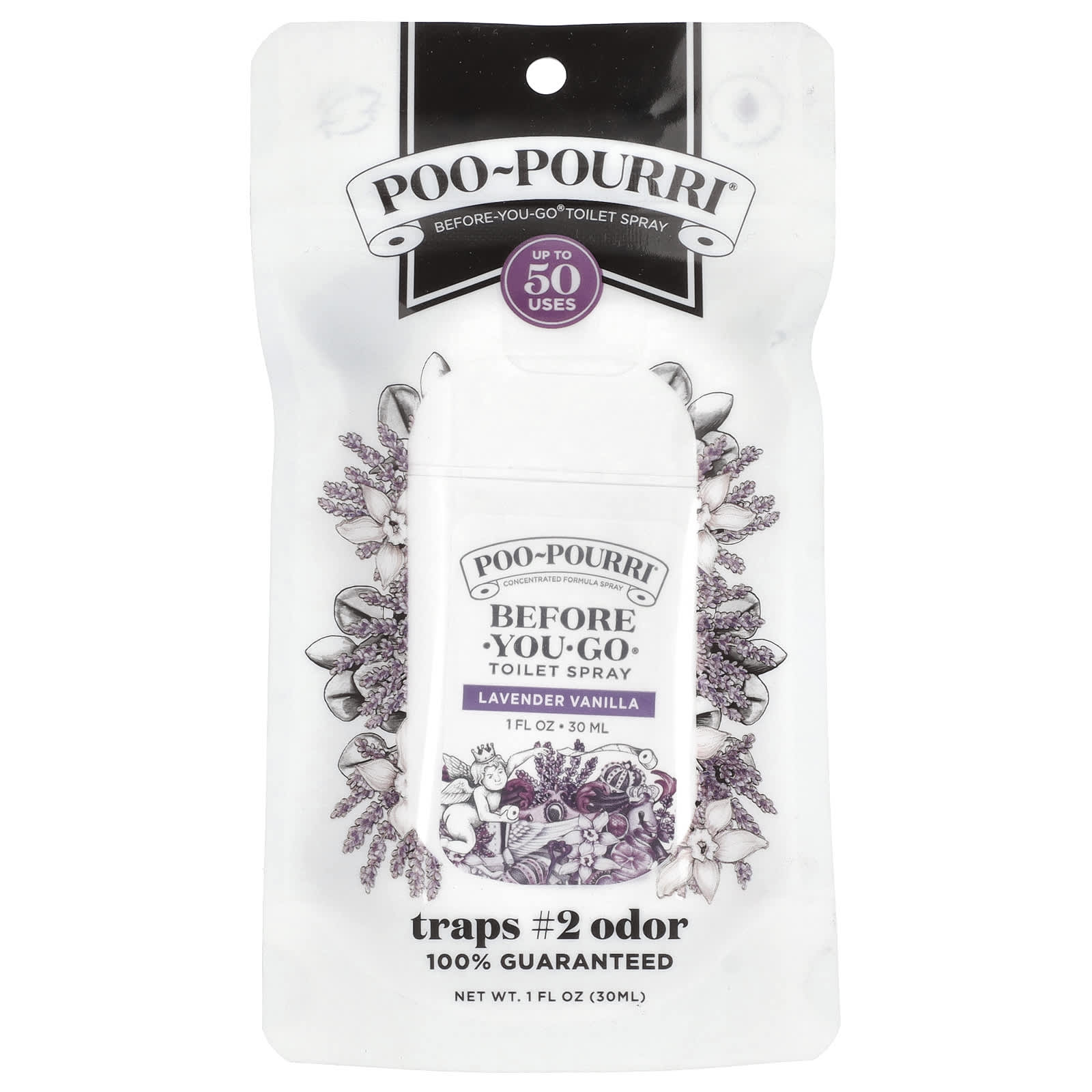 Poo-Pourri, Before-You-Go® Toilet Spray, Lavender Vanilla, 1 fl oz (30 ml)