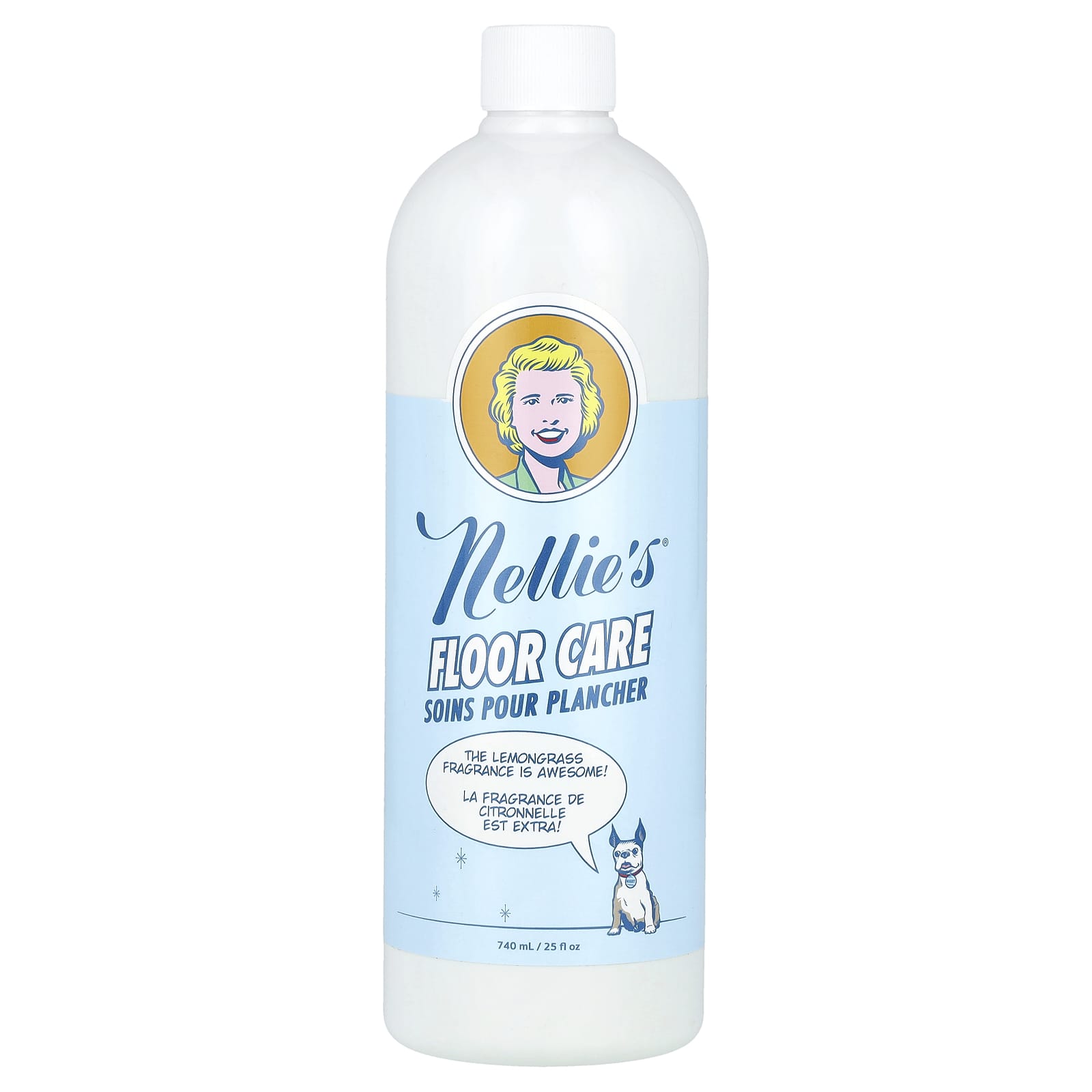 Nellie's, Floor Care, Lemongrass, 25 fl oz (740 ml)