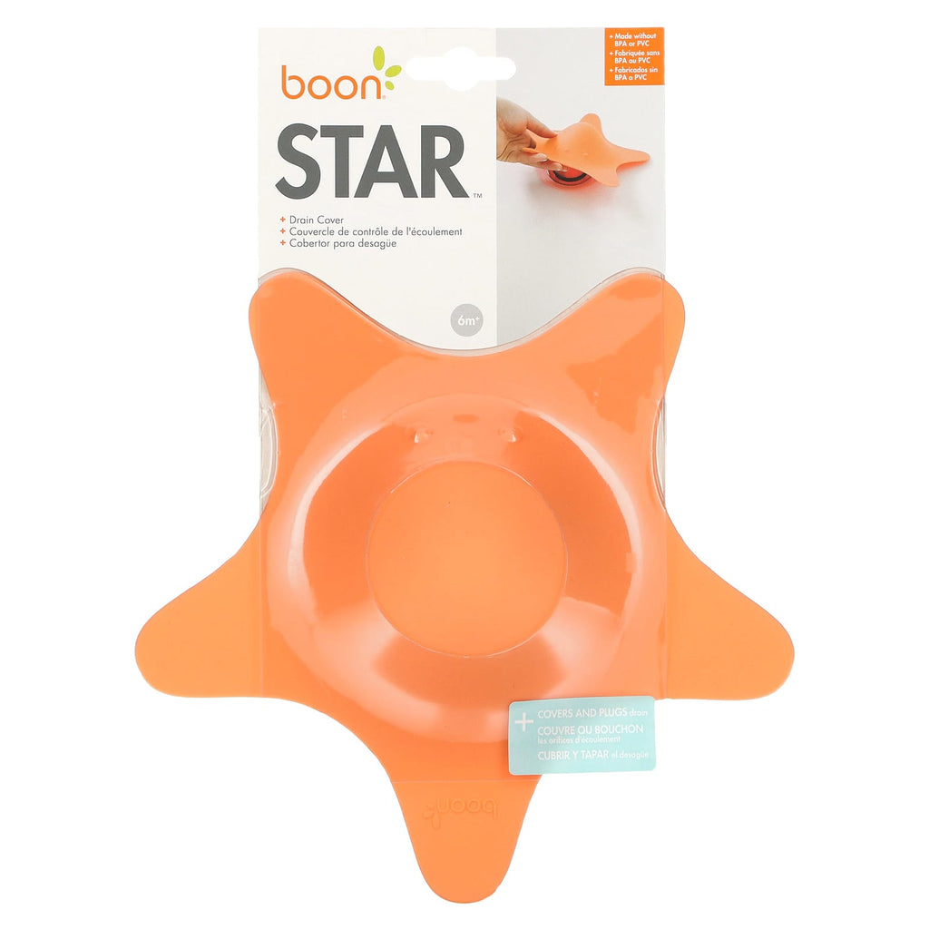 Boon, Star, Drain Cover, 6 Months+, 1 Count