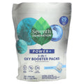 Seventh Generation, Power+, Oxy Booster Packs, Fragrance Free, 1.1 lbs (500 g)