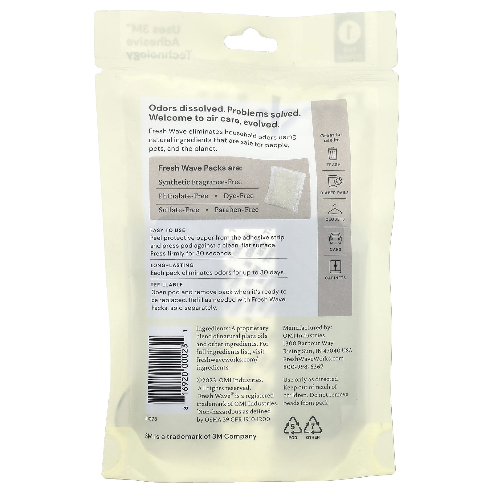 Fresh Wave, Fresh Pod, 1 Pack