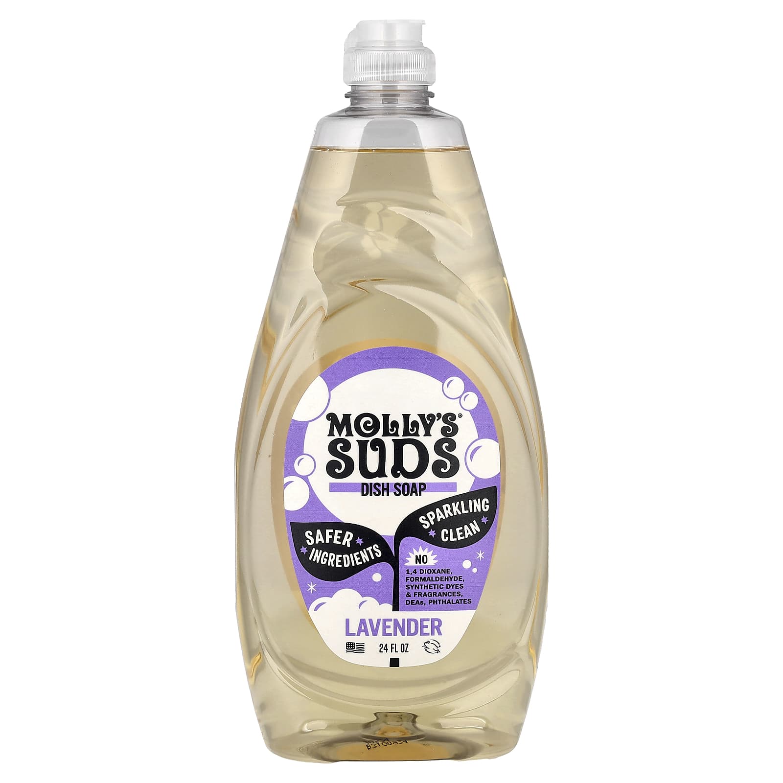 Molly's Suds, Dish Soap, Lavender, 24 fl oz