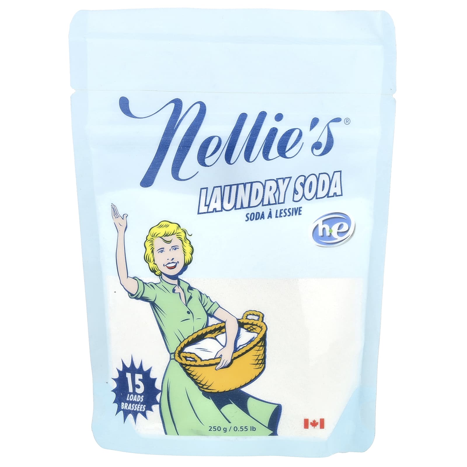 Nellie's, Laundry Soda, 15 Loads, 0.55 lb (250 g)