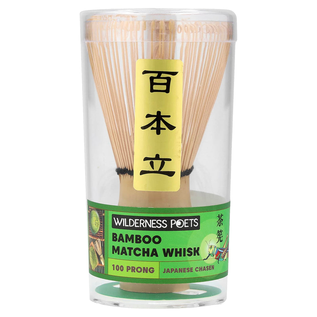 Wilderness Poets, Bamboo Matcha Whisk, 1 Count