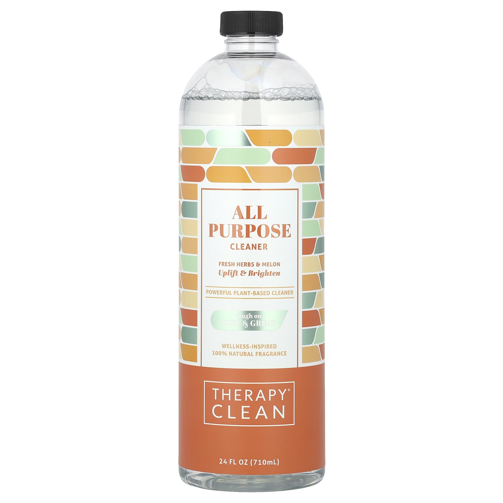 Therapy Clean, All Purpose Cleaner, Fresh Herbs & Melon, 24 fl oz (710 ml)