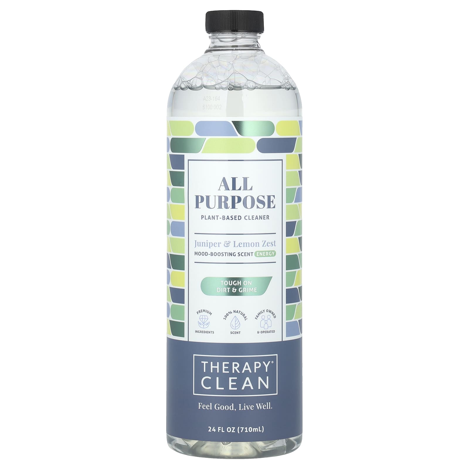 Therapy Clean, All Purpose Cleaner, Juniper & Lemon Zest, 24 fl oz (710 ml)
